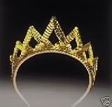 Gold Sequin Princess Crown Tiara headband