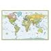 Rand McNally RM528959948 Rand McNally Full-Color 50 x 32 Laminated World Wall Map
