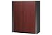 2 Door Cabinet In Bordeaux Cherry - Contemporary Office Collection