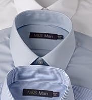 3 Pack 2" Longer Easycare Classic Collar Shirts