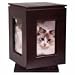 Classic Pet Products Pet Memorial Lg. 6in x 9in Rotating Box Color Mahogany