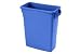 16 Gallon Rubbermaid Slim Jim Recycling Container - Blue