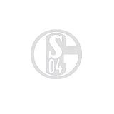 FC Schalke 04 Aufkleber Silber