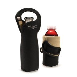 Built Neoprene 20-Ounce Capacity Bottle Tote, Black