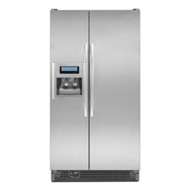 Kitchen-Aid KSCK23FVMS Side by Side 23.1 Cubic Foot Total Capaci
