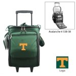 Tennessee Volunteers NCAA Avalanche Picnic Cooler on Wheels Embroidered Logo