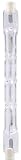 Sylvania 58865 500-Watt 120-Volt Tungsten Halogen Double-Ended T3 Quartz Lamp with Clear Finish (FCL), 1-Pack #500T3QCLRP(FCL)