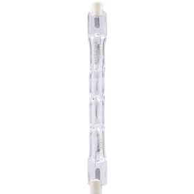 Sylvania 58865 500-Watt 120-Volt Tungsten Halogen Double-Ended T3 Quartz Lamp with Clear Finish (FCL), 1 Pack #500T3QCLRP(FCL)