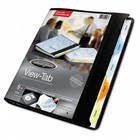 Wilson Jones View-Tab Round Ring Presentation Binder, 0.625 Inch Capacity, 5 Tab Style, Letter Size, Color May Vary (W55367)