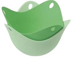 Fusionbrands Poach Pods, Set of 2, Green