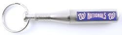 Washington Nationals Bat Flashlight Keychain