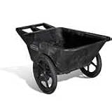 7.5CUFT BLK HD WHL Cart