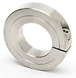 2-1/2 Single Heavy Split Shaft Collar Stainless Steel Qty (1)