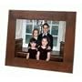 DIGITAL FRAME, 15" WALNUT WOOD,