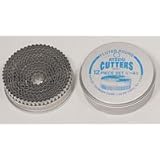 August Thomsen 5407 Fluted Round Cutter Set by 