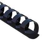 Plastic Comb Bindings, 1/2 Capacity, Navy Blue, Sold as 1 pack