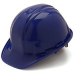 Pyramex Blue Cap Style 4 Point Snap Lock Suspension Hard Hat On Sale