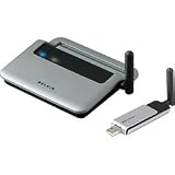 Belkin Certified Wireless USB 4-Port Hub with Adapter (F5U302)