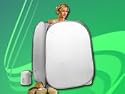 newgen medicals Portables Heim-Dampfbad /-Sauna mit 850 Watt Generator