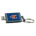 New York Mets DataStick Keychain 4 GB USB 2.0 Flash Drive DSK4GB-NYMV2