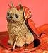 Brussels Griffon Devil Figure - Red