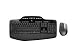 New LOGITECH Wireless Desktop MK710 Keyboard Hyper-Fast Scrolling Mouse Cushioned Palm Rest