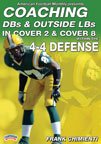 Frank Chimienti: Coaching DBs and Outside LBs in Cover 2 & Cover 8 Defense within the 4-4 Defense (DVD)