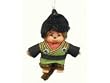 Monchhichi World Famous Paintings Custom Keychain - Painter