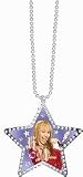 NEW Limited Edition Licensed Disney Hannah Montana Dark Purple Star Photo Necklace