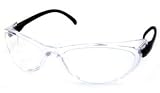 Pyramex GT2000 - Clear Lens with Black Temples Safety Glasses