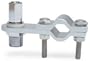 TruckSpec Horizontal Double Groove Mirror Mount With SO-239 Stud Connector - TruckSpec TS-101AD