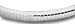 7" 6mm Domed Omega Bracelet