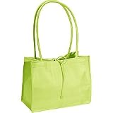 Silk Handbag - Lime