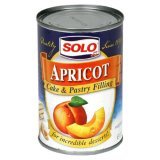 Solo Apricot Pie Filling ~ 6 Pack