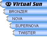 VirtualSun Bronzer Tanning Lamp F71 16 Pack
