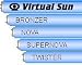 VirtualSun Bronzer Tanning Lamp F71 16 Pack