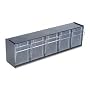 Five-Bin Horizontal Tilt Bin Storage System