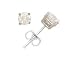 1/3 ct.tw Round Diamond Solitaire Earrings in 18 kt. White Gold