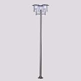 Unique Arts Executive Stainless Steel Solar Triple Tower