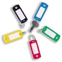 Helix Key Hangers Assorted Colours [Pack 100] (W21060)