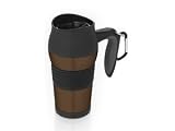 Kitchen & Housewares : Thermos Nissan 14-Ounce Leak-Proof Travel Mug, Espresso