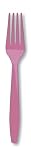 Candy Pink Cutlery (Prem) Bulk Forks (12pks Case)