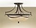 Edwardian Walnut Flush Mount Murray Feiss (FM261WAL)