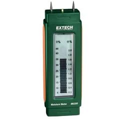 Click here to buy Extech MO200 .2% to 44% Pin Digital and Bargraph Wood, Plaster, and Concrete Pocket Sized... by Extech.