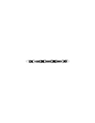 Stainless Steel Link Bracelet with Cable & Immerse Plating 08.50 Inch Gold Immerse lating B245