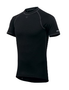 Pearl Izumi Mens Thermal Short Sleeve Baselayer,Black,Small