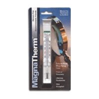Magnatherm geratherm mercury free oral thermometer with magnified, rectal and underarm - 1 ea