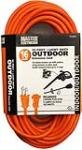Images for Master Electrician 02208ME 50-Feet Round Vinyl Extension Cord, Orange