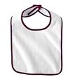 Rabbit Skins - Infant Snap Bib, Cardinal