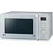 LG MS2387ARS solo microwave oven - silver